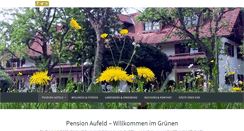 Desktop Screenshot of pension-aufeld.de