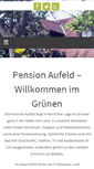 Mobile Screenshot of pension-aufeld.de